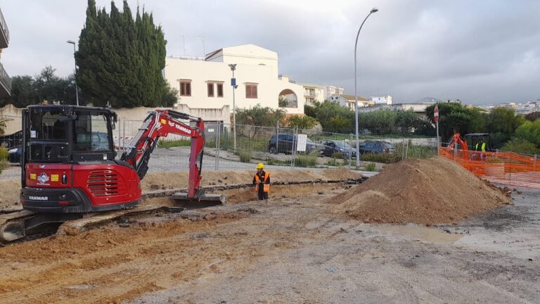 lavori rete fognaria perriera 2022