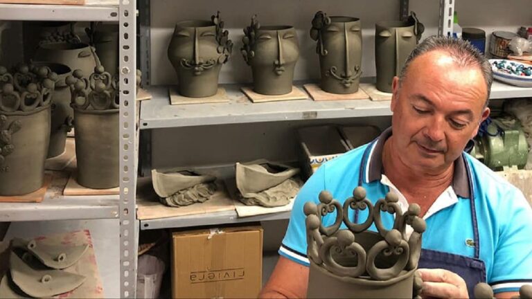sabella salvatore ceramica al lavoro 2021
