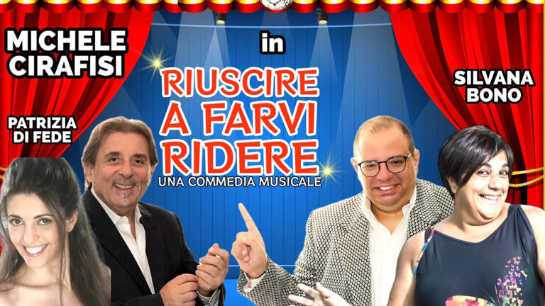 Riuscire a farvi ridere commedia Monte