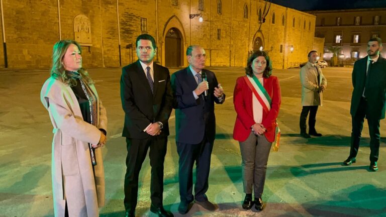 Schifani all'Ulivo della pace 2022