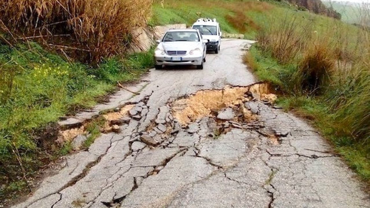 In Sicilia 320 mila residenti che vivono in aree a rischio frane