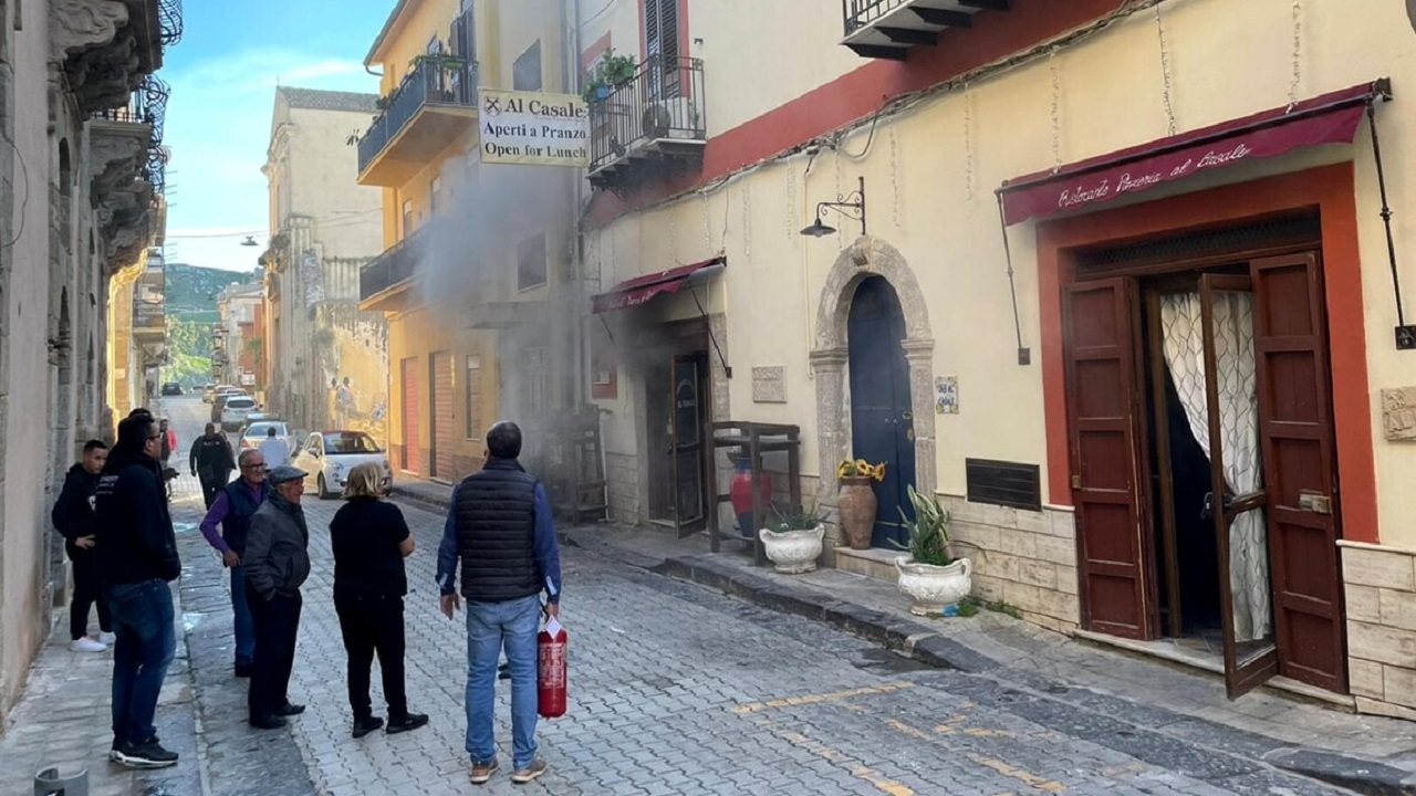 Incendio accidentale in un ristorante di Cattolica