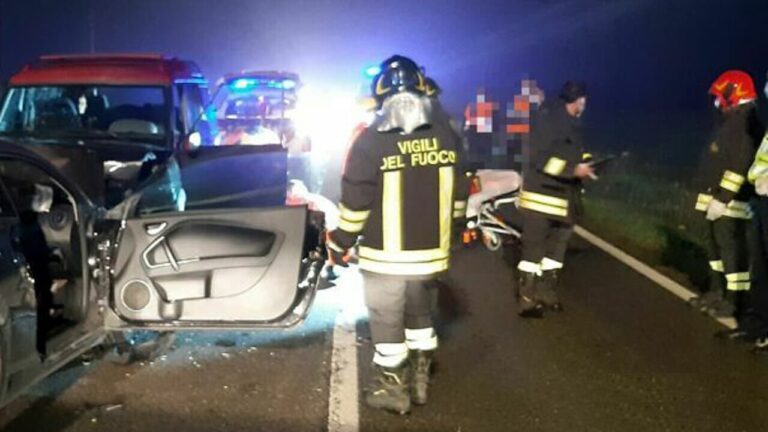 incidente NOTTE VIGILI FUOCO