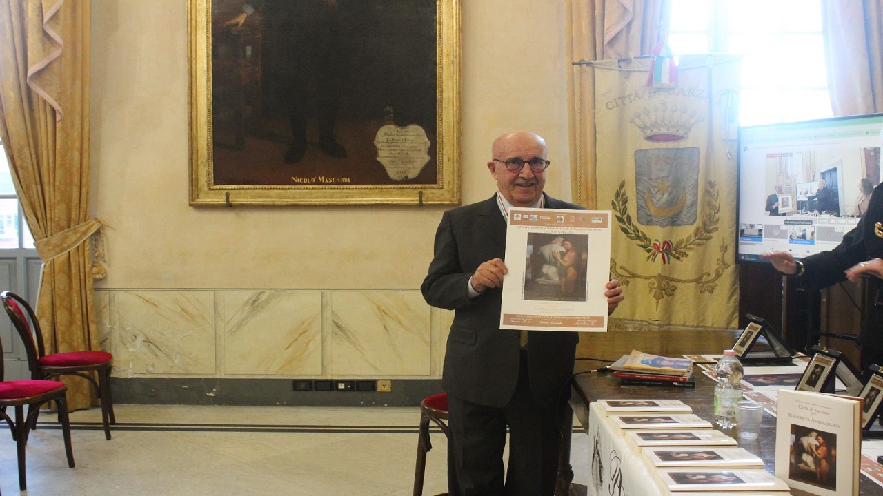 Vincenzo Ruffino premiato al concorso Letterario Internazionale Città di Sarzana