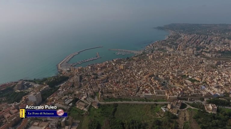 sciacca dall'alto