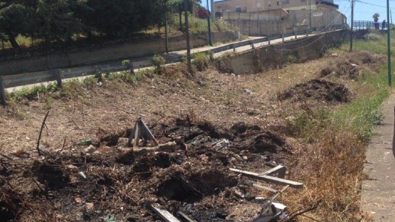 strada danneggiata cianciana 2022