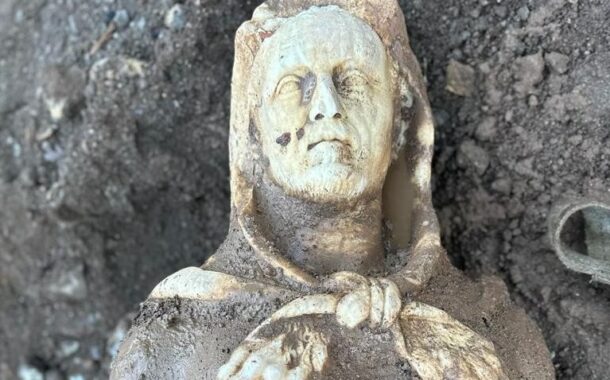 Roma, durante scavi trovata statua di Ercole nel Parco dell’Appia Antica