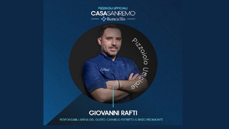 Giovanni Rafti_Ristorante Pizzeria Fellini_Pizzaiolo Ufficiale Casa Sanremo 2023
