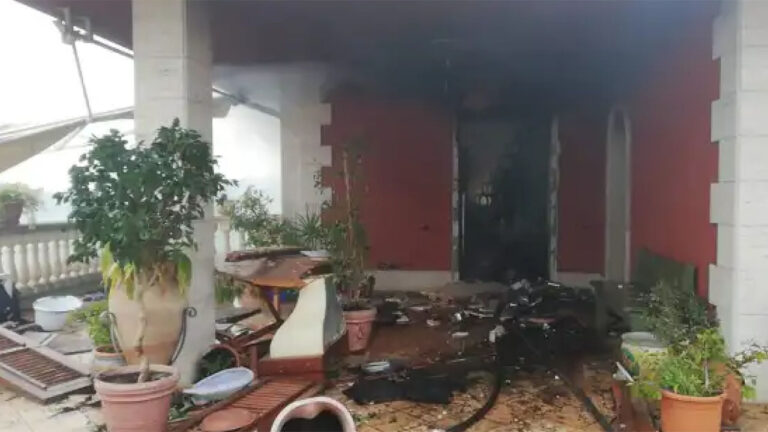 Montaperto, esplode bombola del gas in villa_ ferito il proprietario-1