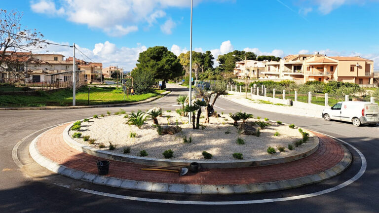 Montevago, completati i lavori di messa in sicurezza e riqualificazione dei quattro nodi di ingresso al paese 5