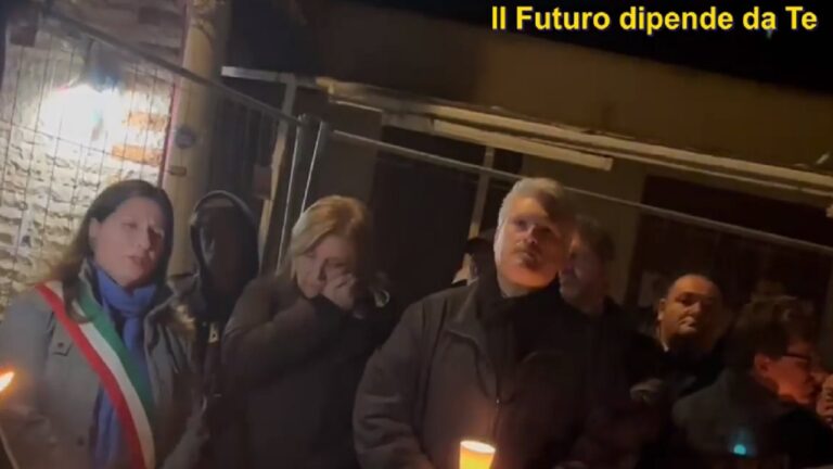 PROTESTA MENFI FIACCOLATA 2023