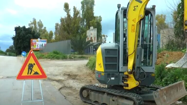 lavori isola ecologica illuminazione 2023