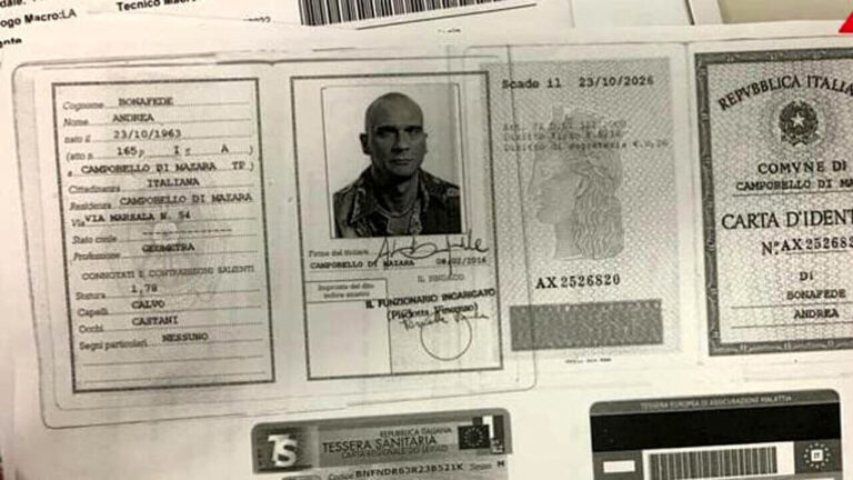 messina_denaro_documento falso adnkronos