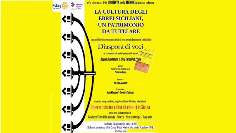 rotary cultura ebraica manifesto 2023