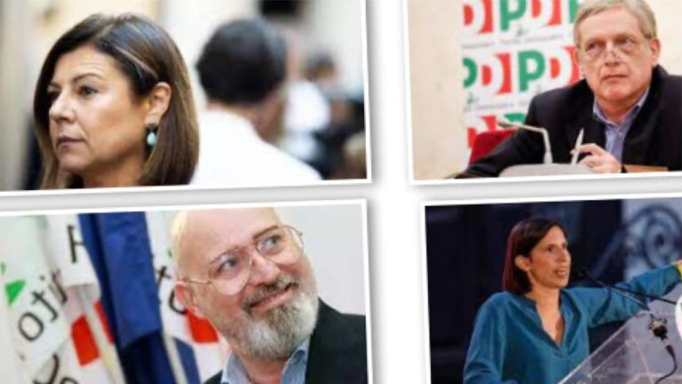 PD primarie Bonaccini Schlein De Micheli Cuperlo