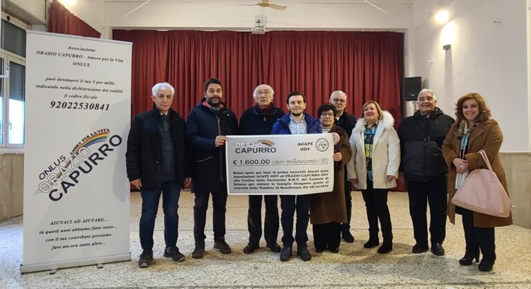 capurro agape consegna buoni spesa tombola 2023