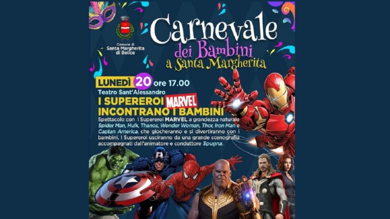 carnevale marvel a santa margherita 2023