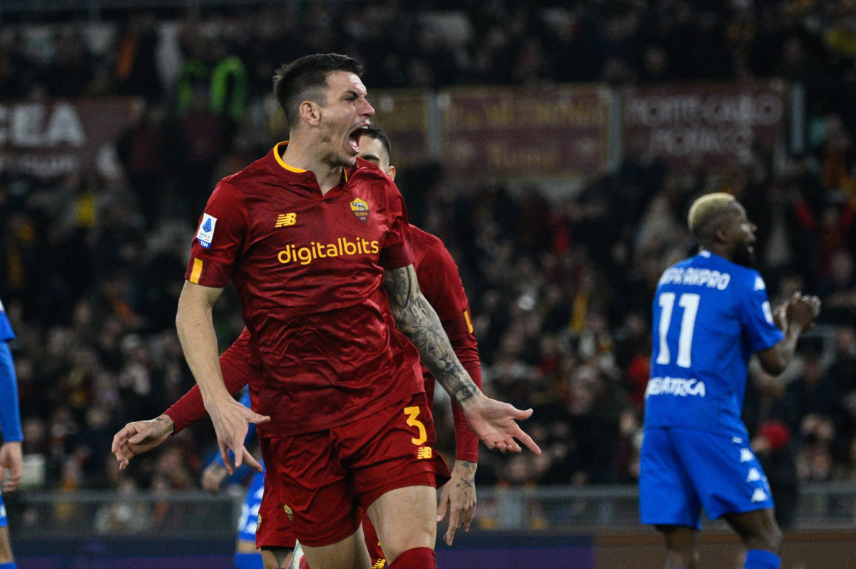 Roma-Empoli 2-0, partenza sprint con Ibanez e Abraham