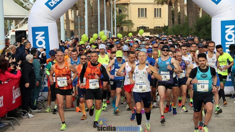 mezza maratona agrigento partenza 2023
