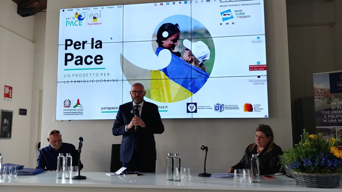 “Per la Pace”, Eni Foundation al fianco di mille ucraini