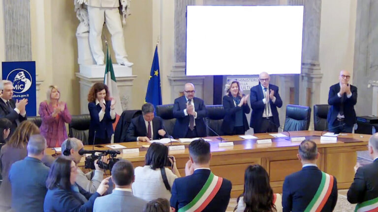 Cerimonia proclamazione Capitale della cultura 2025