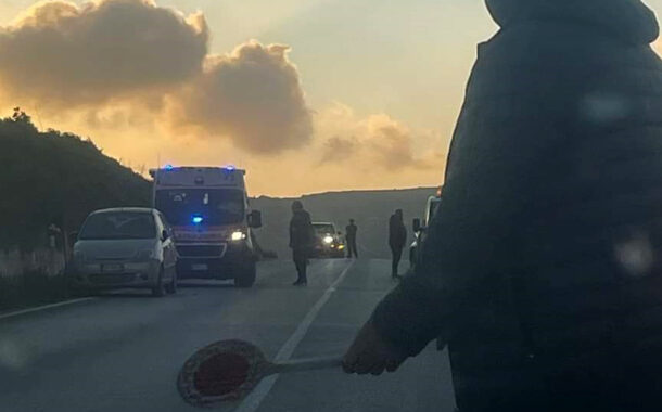 Bivio Gulfa, centauro di Castelvetrano perde il controllo della moto e finisce contro il muro. Ricoverato per vari traumi