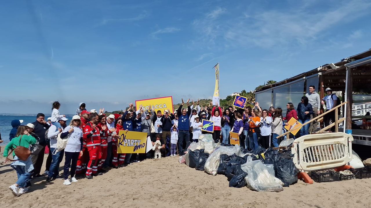 RiPartyAmo con il WWF a Sciacca  a San Marco. Raccolte oltre 2 tonnellate tra metalli, vetro e non riciclabili