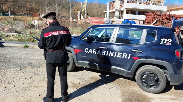 carabinieri cantiere