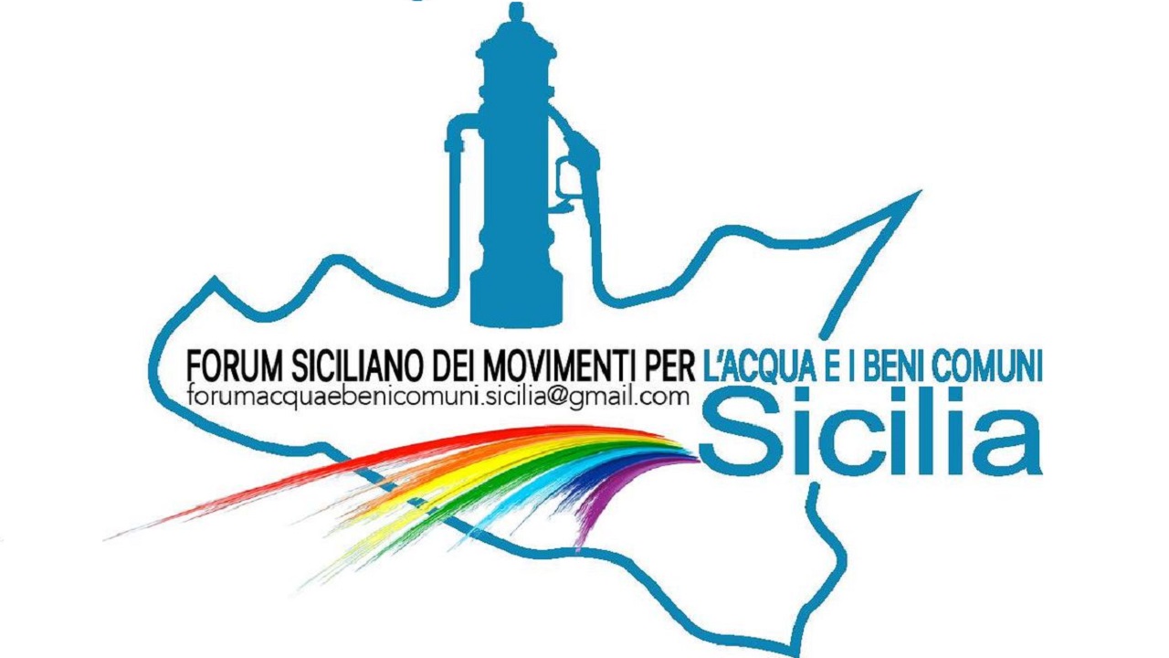 Forum siciliano movimento acqua chiede chiarimenti su possibile acquisizione da parte di Italgas del capitale sociale di Siciliacque spa