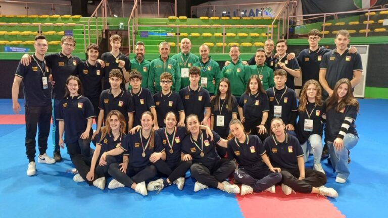 karate squadra campionati italiani regioni 2023