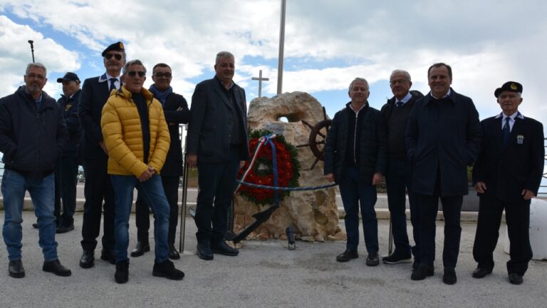 monumento caduti del mare inaugurazione 2023