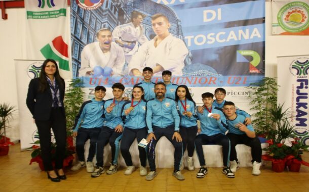 Karate, agli Open di Toscana vince Marturano. Argento per D'Anna bronzo per Colletti e Propizio