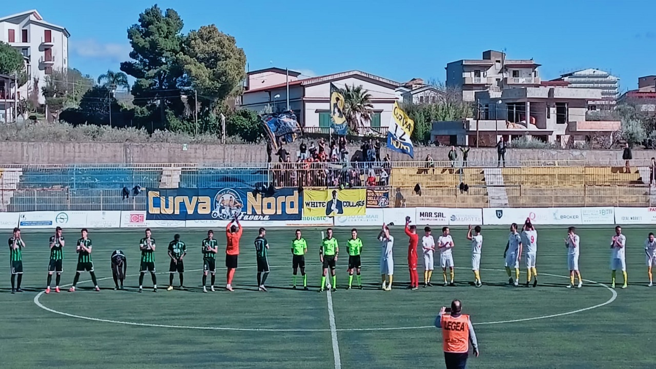 Calcio Eccellenza, lo Sciacca cede 0-1 a Favara