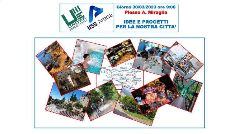 unitre progetti sciacca 2023