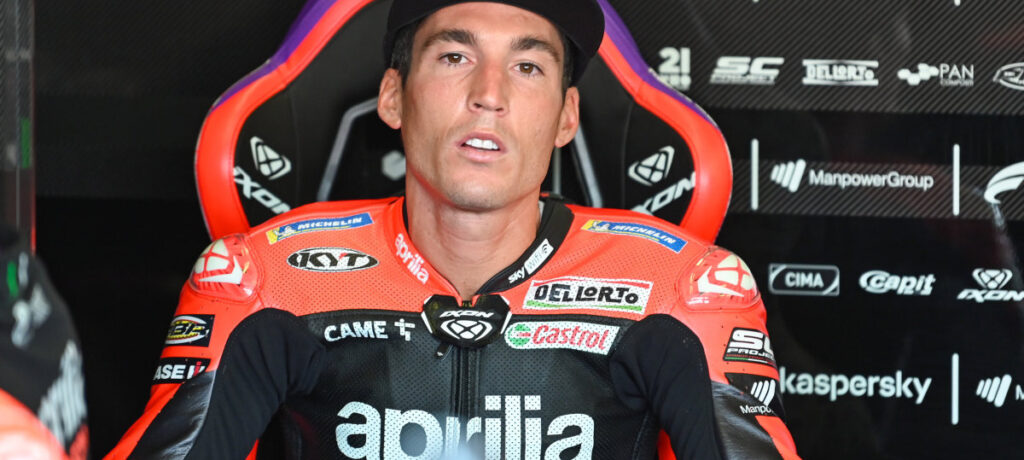 Espargarò e Vinales, doppietta Aprilia nelle libere MotoGp