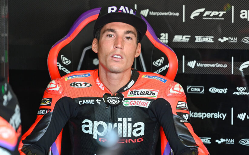 Espargarò e Vinales, doppietta Aprilia nelle libere MotoGp