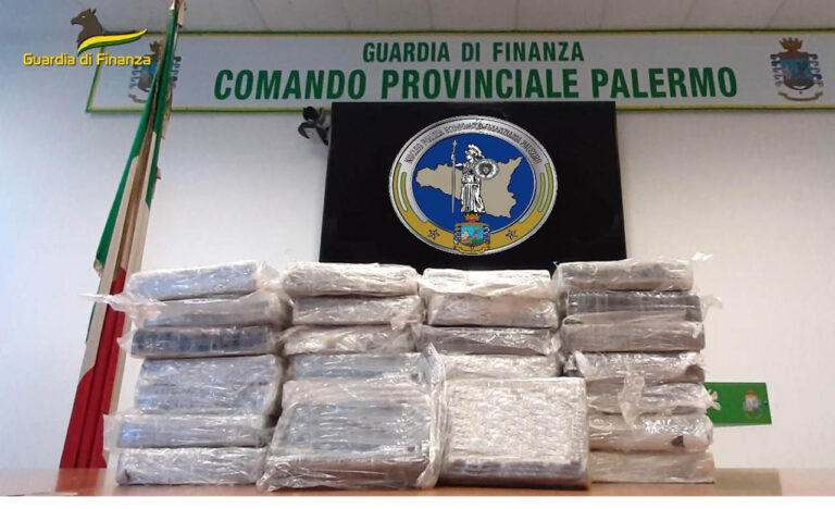 Guardia Finanza droga Palermo