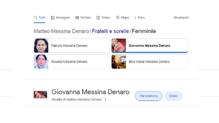 google messina denaro