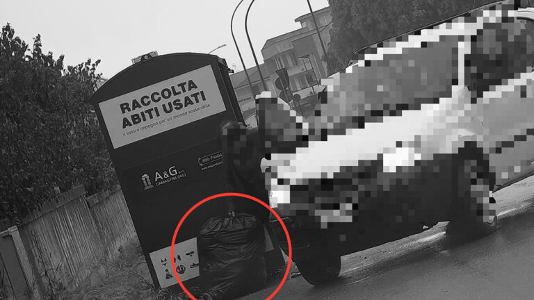 Multa abbandono rifiuti Ribera