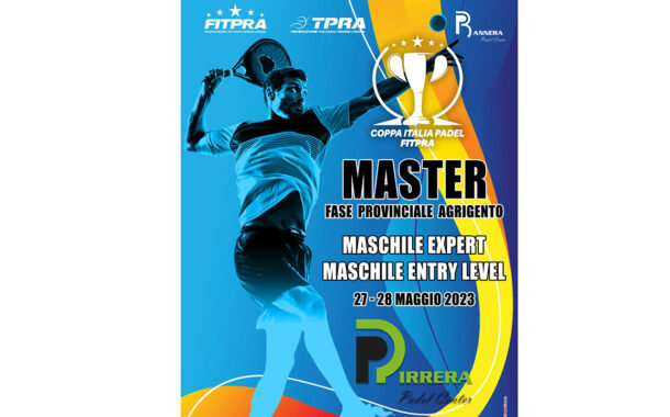 Padel, al Pirrera weekend di finali Coppa Italia maschile provinciale con i migliori padellisti della provincia