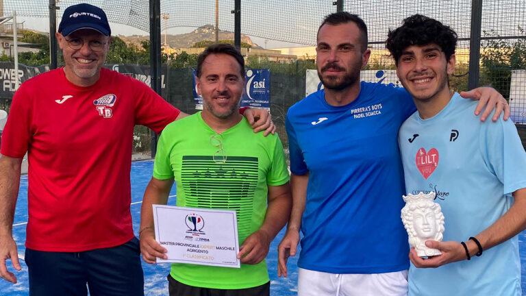 Padel campioni provinciali saccensi