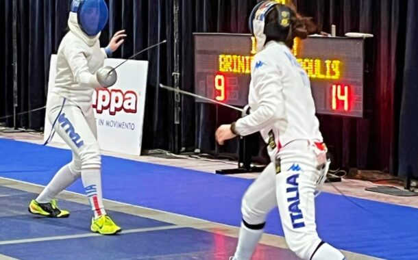 Campionati Italiani Cadetti e Giovani di scherma: Rossi e Figlioli si fermano nel tabellone di ingresso per i trentaduesimi di finale