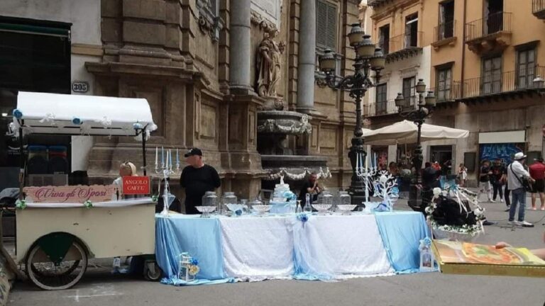 quattro canti palermo banchetto