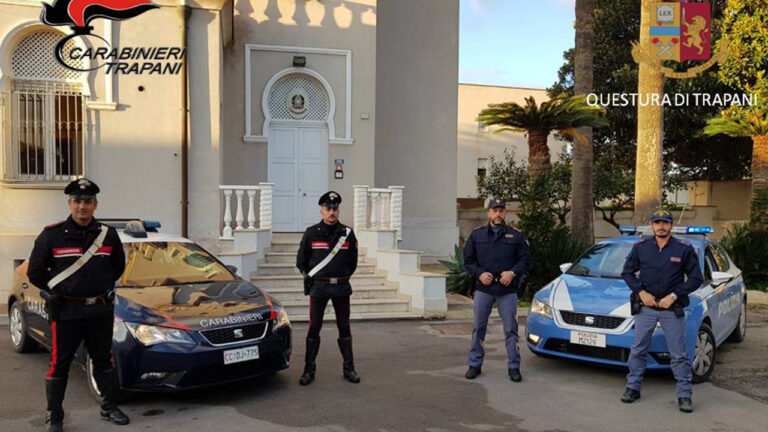 Carabinieri e Polizia Marsala