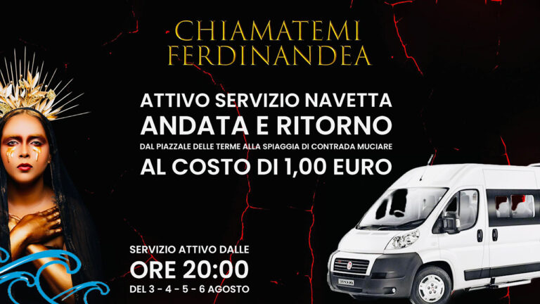 Chiamatemi Ferdinandea con navetta