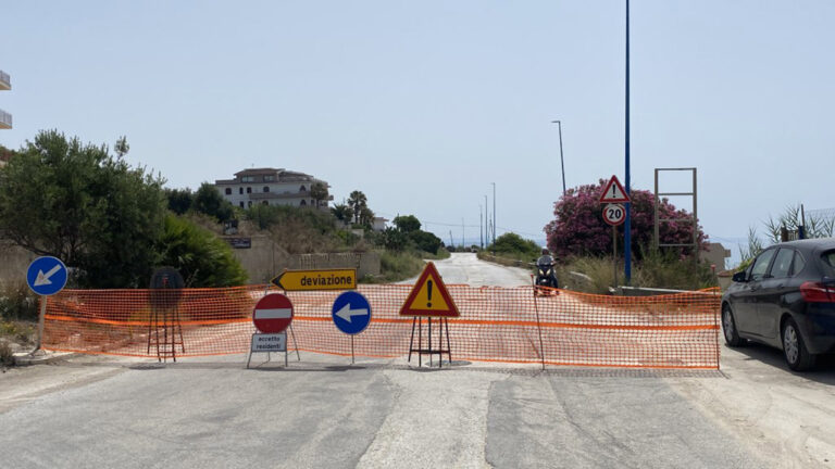 Via Lido deviazione