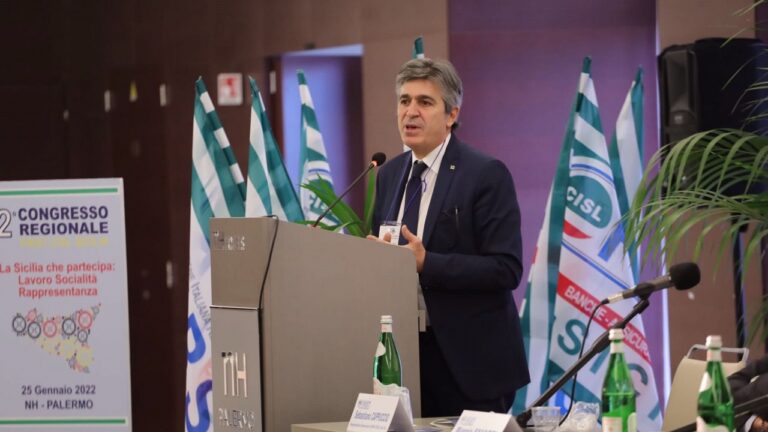 fabrizio piccolo First Cisl_Sicilia_congresso