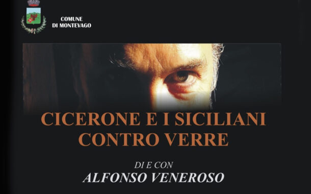 Teatro, domani a Montevago in scena “Cicerone e i siciliani contro Verre” di Alfonso Veneroso