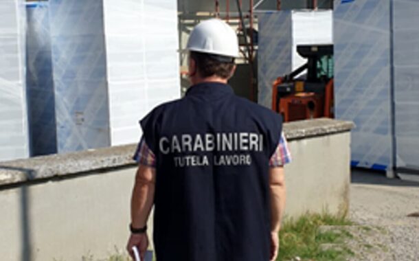 Lavoro nero, due cantieri sospesi a Santa Margherita Belice. Denunciato saccense di 42 anni