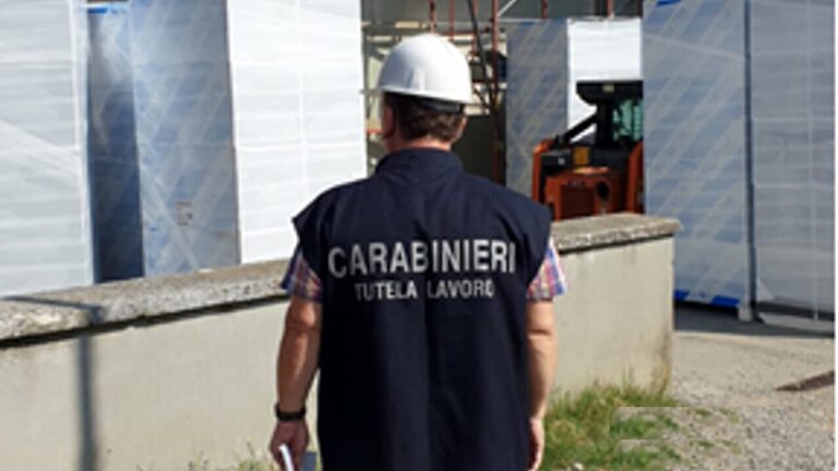 carabinieri cantiere